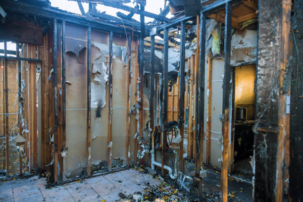 Professional Fire Damage Repair technician working in Wynnewood, PA